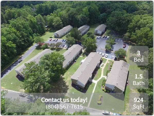 $1,407 / 3br - 924ft2 - Relax in your new 924 sq ft 3 bed / 1.5 bath! (Chester)64027113249666122