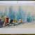 ELEGANT VNTG IMPRESSIONIST WATERCOLOR "ABSTRACT SHACKS" GEORGE TOBI 1 thumbnail