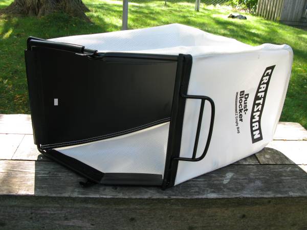 Mower New Craftsman Grass Catcher Lawn Mower Bag and Frame Rear Bagger 1