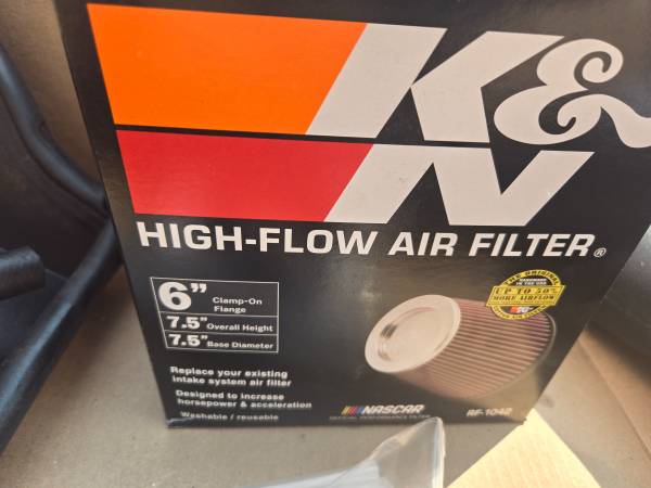 K&N AIR INTAKE CHARGER CHALLENGER - $150 (MONDOVI)63471094375555121