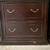 Two Wooden Two-Drawer File Cabinets 2 thumbnail