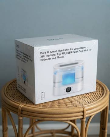 Dreo 4L Smart Ultrasonic Cool Mist Humidifier 36H Runtime Brand New Sealed Box 1