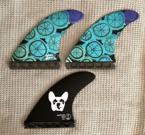 Captain Fin Co. Dylan Graves Tri Surfboard Fins 1