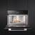 Miele PureLine 24" Stainless Steel Built-In Microwave Oven New 2 thumbnail