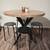 Round Dining Table with X-Base 3 thumbnail