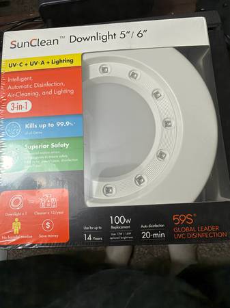 Sunclean downlight 5” / 6” 1