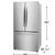 Frigidaire 28.8 cu ft French Door Refrigerator, Stainless, FRFN2813AF 8 thumbnail
