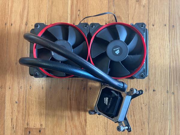 Corsair CPU Water Liquid Cooler AIO 1