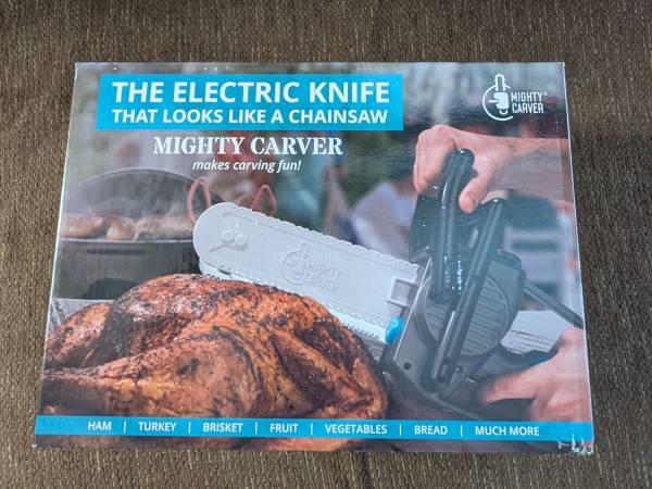 Mighty Carver Electric Knife NEW IN BOX 1