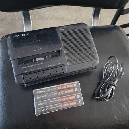 Sony Cassette Player Recorder 1