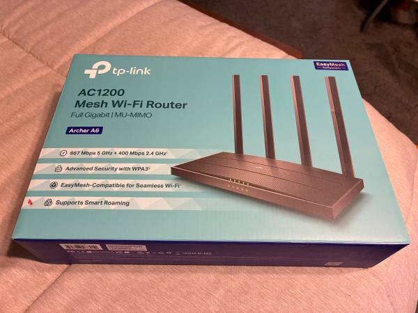TP-Link AC1200 Gigabit Wi Fi Router 1