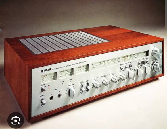 Yamaha CR-1020 receiver silver face beautiful 1