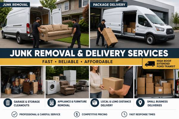 Junk Removal & Delivery Services 1