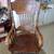 Solid oak dining table and 5 chairs 3 thumbnail
