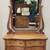 Antique Tiger Oak Dressing Chest - Table with Tilting Mirror 1 thumbnail
