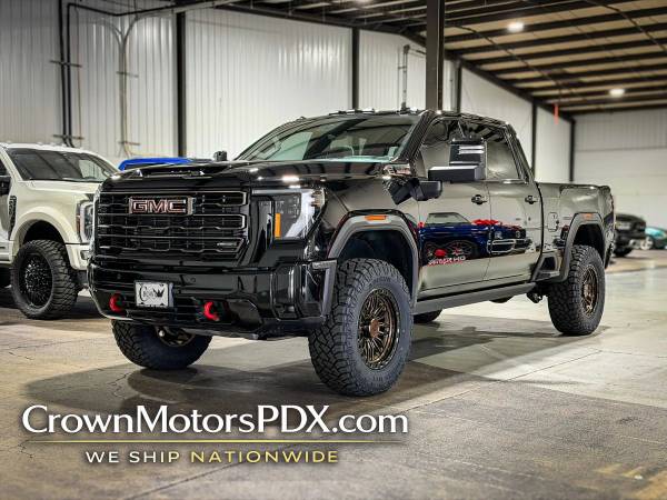 2025 GMC Sierra 2500 HD Crew Cab AT4X 22" ARENA 37" MT LOADED 12K MILE 1