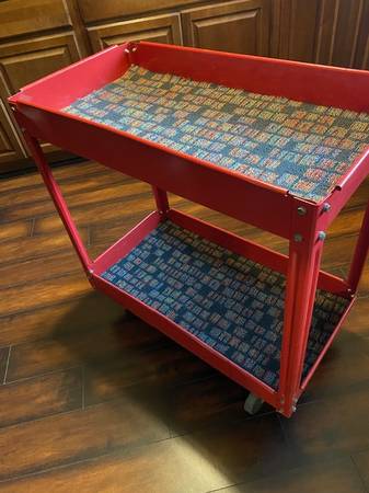 Utility Cart with Wheels - Bar Cart 1