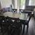 Dining table and 6 upholstered chairs 2 thumbnail