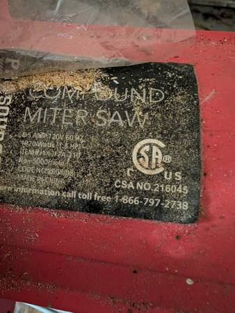 Miter Saw - $55 (Anniston)63440290401153121