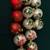 Vintage Glass Holly Ornaments Balls LOT of #16 1 thumbnail