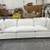 Nubes Cloud Classic 3-Piece Modular Sofa White Down 1 thumbnail