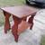 Solid Oak Side table, Arts & Crafts-Mission-Gothic Design, refnished! 3 thumbnail