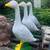 concrete porch goose statue 29” tall 1 thumbnail