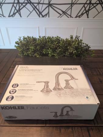 *BRAND NEW* Kohler Worth 8 in. Widespread 2-Handle Bathroom Faucet in 1