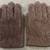Genuine split cowhide leather gloves suede brown mens size Xl 2 thumbnail