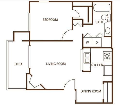 $1,599 / 1br - 600ft2 - One Bedroom One Bath - 1 Month Free (Tukwila)63838111110785121