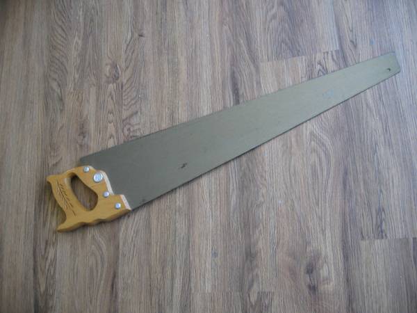 Vintage Nicholson 26" hand saw 1