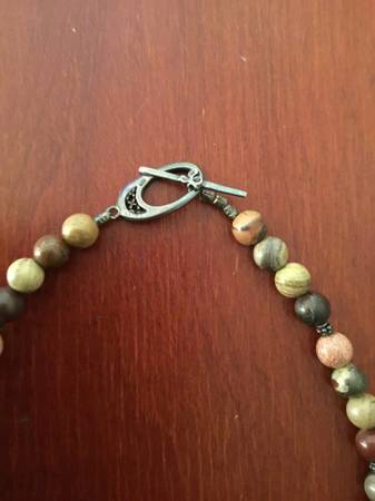 Jasper Cabochon & Beaded Necklace - $65 (Wenatchee)63441538508417121