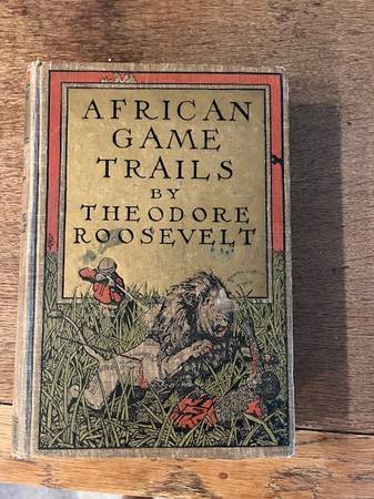 Book - African Game Trails 1