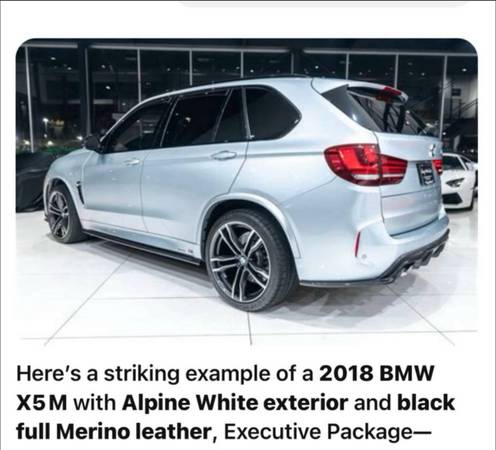 2018 BMW X5M - $41,745 (Houston)63622466106627123