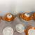 18 Piece Vintage Antique Orange Luster Ware Tea Set Made in Japan 10 thumbnail