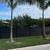 GALVANIZED METAL Louvered Screen H-Frame Gate Black 6'Hx42"W 3 thumbnail