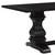 Parkins 86 inch Double Pedestals Dining Table Rustic Espresso 4 thumbnail