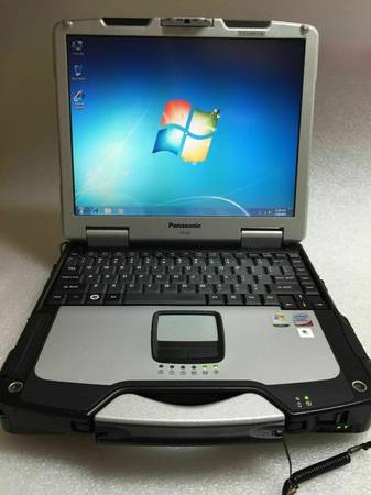 Panasonic Toughbook CF-30 Rugged 500GB 4GB Win7 Laptop Serial Port 1