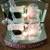 Beautiful Good Luck Horse Carriage ShowPiece Mirror Glas Crystal Light 5 thumbnail