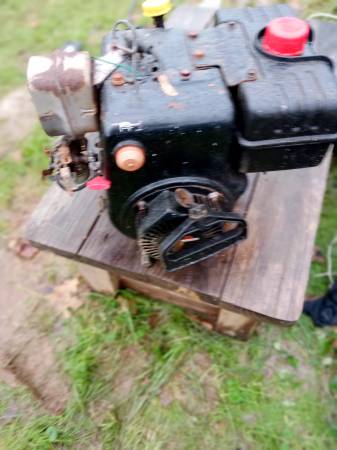 TWO TECUMSEH SIDE SHAFT ENGINE ????7 OR 8 AND 10 HP HP RUNS 1