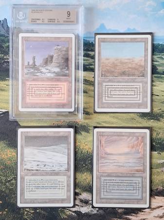 MTG Revised Plateau (others sold) can remove from case upon request 1
