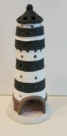 CANDLE ILLUMINATED LIGHTHOUSE 1