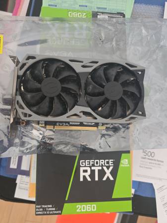 NVIDIA EVGA GEFORCE RTX 2060 1
