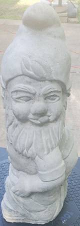 CONCRETE "Mooning Gnome" Statue ($30) 1