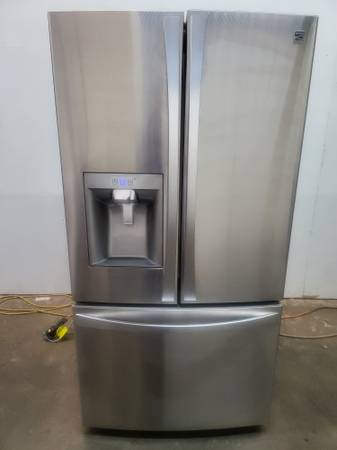 REFRIGERATOR KENMORE ELITE STAINLESS STEEL 1