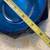 Diamond shaped ashtray Viking glass Blue 4 thumbnail
