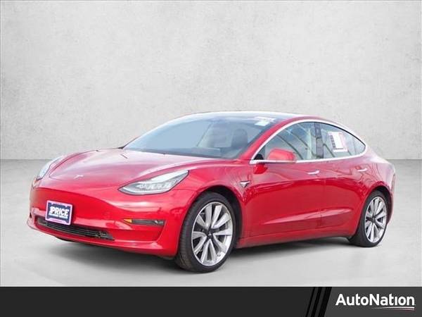 2019 Tesla Model 3 Standard Range Plus Electric AUTONATION 1