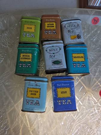 Wagner's Tea tins 1