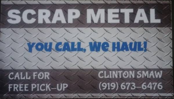 🔵SCRAP GUY HERE!!WANTING ALL YOUR SCRAP METAL!!🔵 1