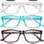 AIMISUV Reading Glasses for Women Men - 5 Pack Blue Light Blocking UV 1 thumbnail